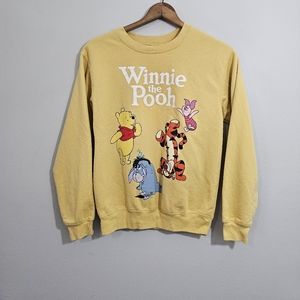 Disney Winnie the Pooh Yellow Sweatshirt